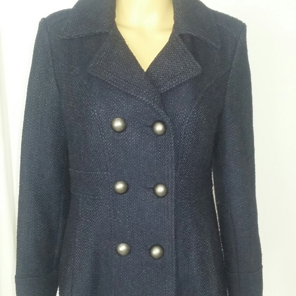 Espirt wool blend fitted coat